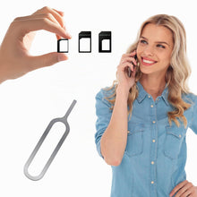 Carica l'immagine nel visualizzatore di Gallery, Adattatore per Scheda SIM Set 4 IN 1, Adattatore compatibile con NANO SIM, per Micro SIM scheda per Standard scheda + GR