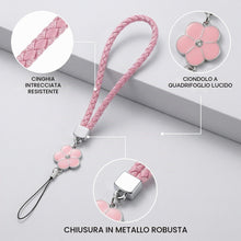 Carica l'immagine nel visualizzatore di Gallery, Set da 5 Lacci per Cellulare, Cordino da Polso Universale Anti-smarrimento, Cinturino per Telefono in Nylon Resistente, 