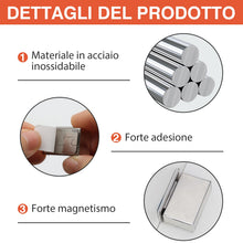 Carica l'immagine nel visualizzatore di Gallery, VEGCOO 6 Pezzi Calamite per Mobili Chiusura, Chiusura Magnetica Porta Inox Forte, Serratura Magnetica Potenti Adesivo pe