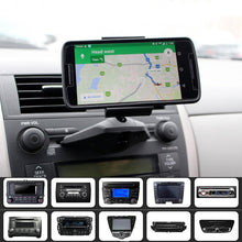 Carica l'immagine nel visualizzatore di Gallery, Porta Cellulare da Auto CD, Supporto Smartphone per Auto, Porta Telefono Macchina, 360 ° di Rotazione per iPhone 14 13 P