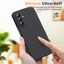 Carica l'immagine nel visualizzatore di Gallery, Byvuwiay Cover per Samsung Galaxy A17/A18 4G/5G - Nero