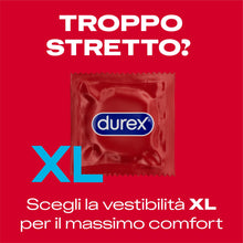 Carica l'immagine nel visualizzatore di Gallery, Durex SuperSottile XL, Preservativi Ultra Sottili e Extra-Large, 10 Profilattici