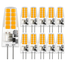 Carica l'immagine nel visualizzatore di Gallery, Lampadine LED G4 12V 2W = 20W 220LM Bianco Caldo 3000K 10 pezzi