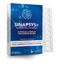 Carica l'immagine nel visualizzatore di Gallery, SINAPSYS+ Potente integratore di citicolina 1000 mg Pura e colina - Boost mente integratori migliora la memoria e Concen