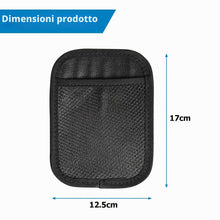 Carica l'immagine nel visualizzatore di Gallery, JNNJ Auto Tasca Adesiva per Protezione Cellulare, Organizzatore Portaoggetti Universale per Sedile Posteriore(Piccolo)Re