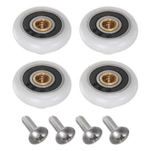 Carica l'immagine nel visualizzatore di Gallery, QUARKZMAN Rotella Porta Doccia Scorrevole Diametro 20mm 4pz (1 Set)