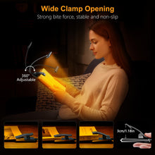 Carica l'immagine nel visualizzatore di Gallery, Gritin 19 LED Luce per Lettura Libri a Letto, Ricaricabile con Clip
