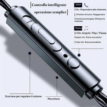 Carica l'immagine nel visualizzatore di Gallery, Cuffie con Filo, Auricolari con Filo USB C con Microfono, Hi-Fi Stereo Auricolari USB C con filo In-Ear Cuffie (Nero)