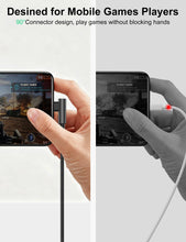 Carica l'immagine nel visualizzatore di Gallery, iMangoo Cavo USBC intrecciato 2m Ricarica 120W 6A 90 Gradi per Xiaomi Redmi
