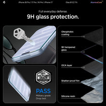 Carica l'immagine nel visualizzatore di Gallery, Spigen EZ Fit Vetro Temperato [2P] per iPhone 18 Pro, 17 Pro, iPhone 17