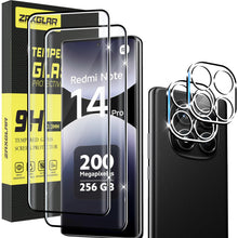Carica l'immagine nel visualizzatore di Gallery, Pellicola Vetro Temperato per Xiaomi Redmi Note 14 Pro 5G(Non per 4G)/Xiaomi Poco X7 5G, 2 Pezzi Pellicola Protettiva e 