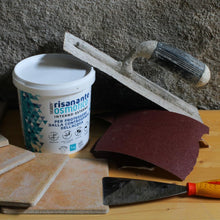 Carica l'immagine nel visualizzatore di Gallery, RASABEN -Risanante Osmotico, Stucco in Polvere per Risanamento di Murature Umide e Impermeabilizzare Pareti e Pavimenti,