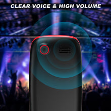 Carica l'immagine nel visualizzatore di Gallery, CHAKEYAKE GSM Telefono Cellulare per Anziani con Tasti Grandi, Volume Alto, Funzione SOS, Display 1.8", Supporto SIM Dop