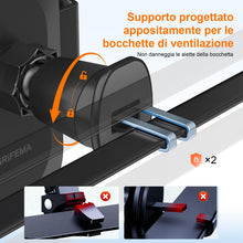 Carica l'immagine nel visualizzatore di Gallery, GRIFEMA Porta cellulare auto per bocchette aria, da 4,7 a 7 pollici