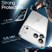 Carica l'immagine nel visualizzatore di Gallery, JETech Cover per iPhone 17 Pro, Anti-Ingiallimento, Trasparente