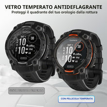Carica l'immagine nel visualizzatore di Gallery, Diruite 4 Pezzi per Garmin Instinct 3 45mm Solar/AMOLED Vetro Temperato Pellicola Protettiva HD Schermo Antigraffio Senz