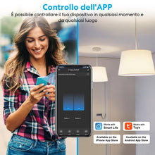 Carica l'immagine nel visualizzatore di Gallery, LoraTap Interruttore WiFi Alexa, Relè Smart Controllo App Smart Life, On/Off Controllo Manuale con Interruttore a Parete