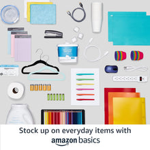 Carica l'immagine nel visualizzatore di Gallery, Amazon Basics Sistema organizer espandibile per armadio - Nero, 144.8 - 203.2 x 35.6 x 182.9 cm