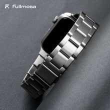 Carica l'immagine nel visualizzatore di Gallery, Fullmosa Cinturino per Apple Watch SE3 40mm 41mm 38mm Acciaio Inox,Argento