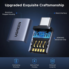 Carica l'immagine nel visualizzatore di Gallery, UGREEN Adattatore USB C a USB A 3.2 10Gbs 4 Pezzi Convertitore OTG Type C