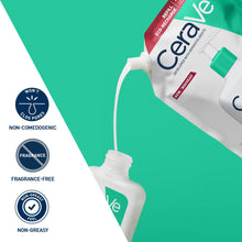 Carica l'immagine nel visualizzatore di Gallery, CeraVe Schiuma Detergente per Viso e Corpo, Confezione Refill, 473 ml