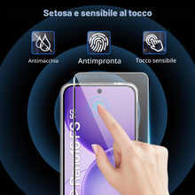 Carica l'immagine nel visualizzatore di Gallery, cover per OPPO Reno 16 F/FS 5G +1 pezzo Vetro Temperato+ Pellicola protettiva per la fotocamera,schermo ultra trasparent