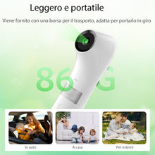 Carica l'immagine nel visualizzatore di Gallery, Termometro Febbre Infrarossi Senza Contatto per Bambini e Adulti Bambini,Termometro Neonato Frontale Digitale con Lettur