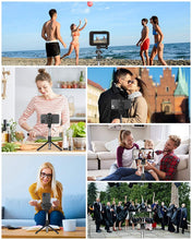 Carica l'immagine nel visualizzatore di Gallery, Asta Selfie Treppiede 3 in 1 Asta Selfie Bluetooth, Selfie Stick Treppiede Bastone Selfie Bluetooth estensibile Telescop