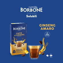 Carica l'immagine nel visualizzatore di Gallery, Caffè Borbone Ginseng Amaro - Senza Zuccheri aggiunti - 10 Capsule - Compatibili con macchine ad uso domestico Nespresso