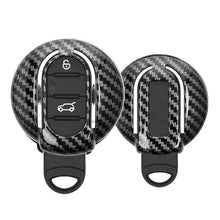 Carica l'immagine nel visualizzatore di Gallery, kwmobile Cover copri-chiave compatibile con Mini con 3 tasti Smart Key - Guscio protettivo chiavi auto - copertina in pl