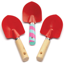 Carica l'immagine nel visualizzatore di Gallery, Baker Ross Paletta da giardinaggio (set di 3) - Attrezzi da giardino per bambini, da decorare e regalare