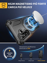 Carica l'immagine nel visualizzatore di Gallery, Lanhiem Cover per Samsung A18/A16/A17/A26 5G, 16FT Magnetica Antiurto, Nero