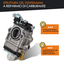 Carica l'immagine nel visualizzatore di Gallery, Carburatori per decespugliatore 52 cc 49 cc 43 cc compreso kit accessori completo per vari tosaerba, decespugliatori e m
