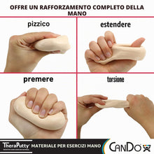 Carica l'immagine nel visualizzatore di Gallery, CanDo Theraputty Antimicrobico - 170 g - marrone chiaro