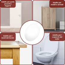 Carica l'immagine nel visualizzatore di Gallery, WEIDEBACH® 6x discreti fermaporta maniglia a muro