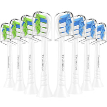 Carica l'immagine nel visualizzatore di Gallery, Trustnice 8 Pezzi Testine di Ricambio per Spazzolini Compatibile con Philips Sonicare - Testina di Ricambio per Sonicare