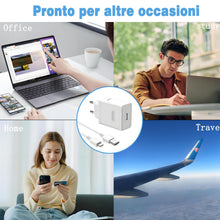Carica l'immagine nel visualizzatore di Gallery, ‌Vumerzy Caricatore Rapido 45W con Cavo USB C 6A Compatibile con OPPO Reno 13FS / 13 F / 12F/ 11F 5G / 10 5G / A18 / A38