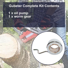 Carica l'immagine nel visualizzatore di Gallery, Kit ingranaggio a vite senza fine pompa olio Gubeter, per motoseghe Per Stihl Ms250, Ms230, Ms210, 021, 023, 025, Ms170,