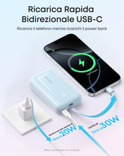 Carica l'immagine nel visualizzatore di Gallery, Anker Power Bank 20000mAh 30W con Cavo USB C Integrato (Nero)