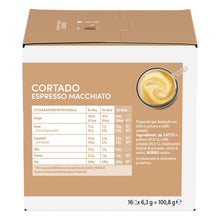 Carica l'immagine nel visualizzatore di Gallery, NESCAFÉ DOLCE GUSTO Cortado Espresso Macchiato Caffè 96 Capsule