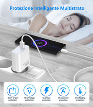 Carica l'immagine nel visualizzatore di Gallery, 67W Caricatore Rapido Turbo USB C per Xiaomi Redmi Cavo 6A Type C Cable 1M