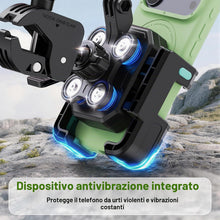 Carica l'immagine nel visualizzatore di Gallery, Alyvisun Porta Telefono Moto e Bici, Anti-Vibrazione con Blocco Rapido