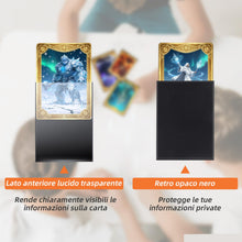 Carica l'immagine nel visualizzatore di Gallery, Mcbazel 100 Pezzi Soft Card Sleeves Bustine Protettive Custodie Protettive 66 * 91mm per YuGiOh, Pokemon, Ultimate Guard
