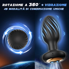 Carica l'immagine nel visualizzatore di Gallery, Vibratoreper Plug Anale-dilatatore Uomo, Dildo Anale Sexytoysys Uomo Donna Coppia con 7 Rotazione 7 Vibrazione, Vibrator