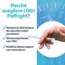 Carica l'immagine nel visualizzatore di Gallery, Paffright 300 Filtri Sigarette, Bocchini per Sigaretta, Filtri Sigarette Tabacco, Filtro Anti-Catrame, Plastica 8mm, Boc