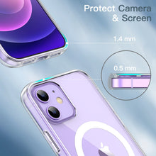 Carica l'immagine nel visualizzatore di Gallery, JETech Cover Magnetica per iPhone 12 mini, Trasparente