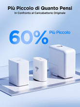 Carica l'immagine nel visualizzatore di Gallery, 2 Pack Caricatore USB C, 20W Ricarica Rapido Spina Type C Carica Adattatore
