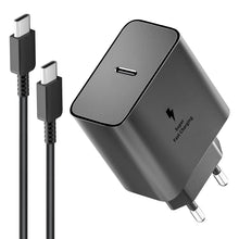 Carica l'immagine nel visualizzatore di Gallery, 45W USB C Caricatore Caricabatterie Rapido Caricabatterie Sumsamg Veloce con 2M Cavo per Samsung Galaxy S26 S25 S24 S23 