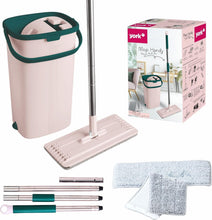 Carica l'immagine nel visualizzatore di Gallery, York Set Mocio Piatto Rotante con Secchio 2 Camere