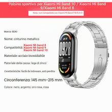 Carica l'immagine nel visualizzatore di Gallery, BDIG Cinturino compatibile per Xiaomi Mi Band 11/10/9/8